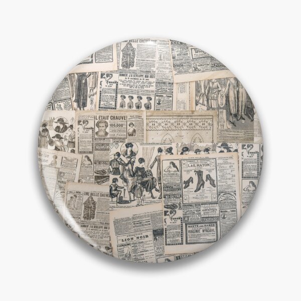 Item preview, Vintage Newspaper Pattern designed and sold by cm006j.