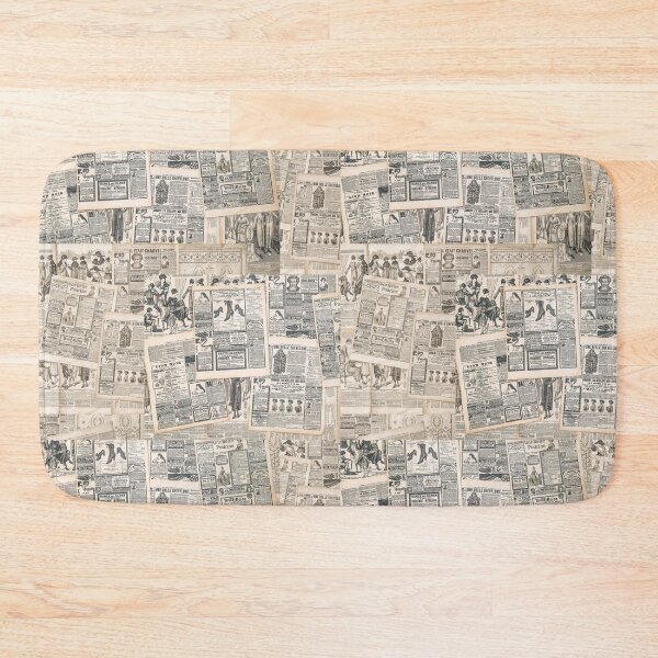 Item preview, Vintage Newspaper Pattern designed and sold by cm006j.