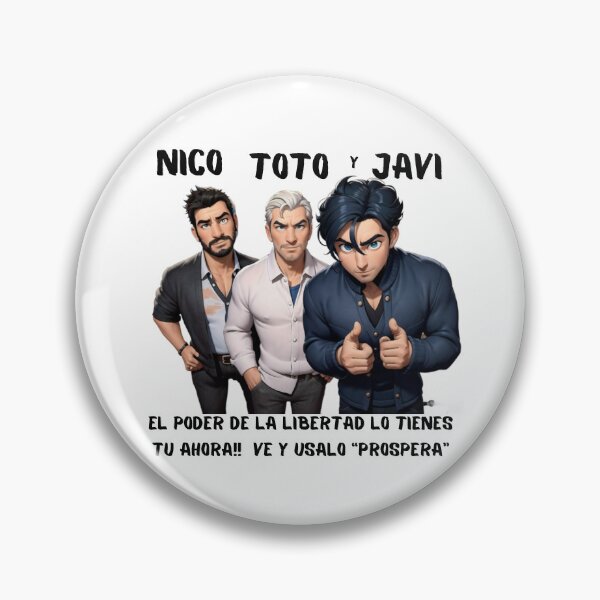 Item preview, Javier Milei , Toto Caputo y Nicolás Posse designed and sold by BillyREY.