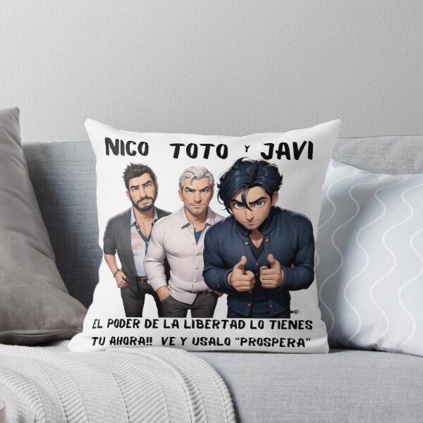 Item preview, Javier Milei , Toto Caputo y Nicolás Posse designed and sold by BillyREY.