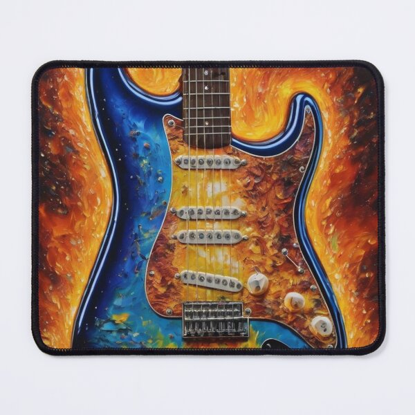 Item preview, Strat on Fire designed and sold by shutterrudder.
