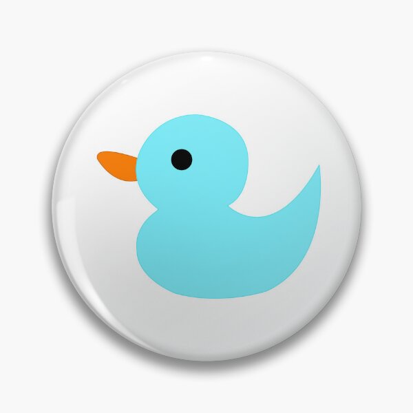 Item preview, Rubber Duck - Blue designed and sold by SquareKeyStudio.