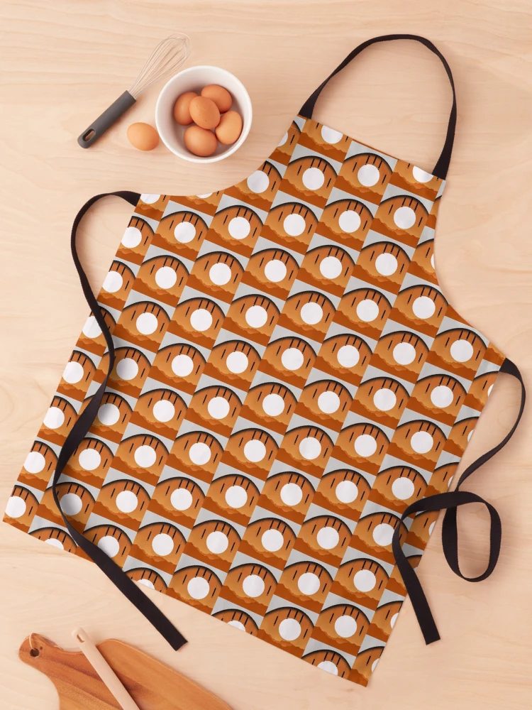 Thumbnail 1 of 6, Apron, ORANGE RISING SUN designed and sold by AmazingBackDrop.
