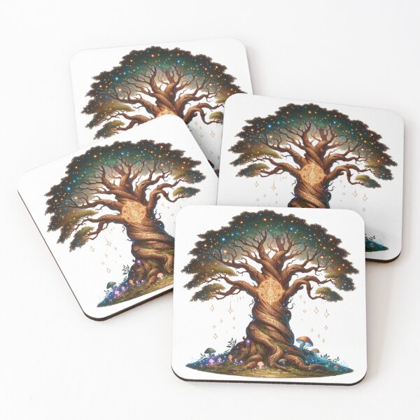 Item preview, Magical Tree | Fantasy | Mystical Forrest designed and sold by ShopCoolStop.