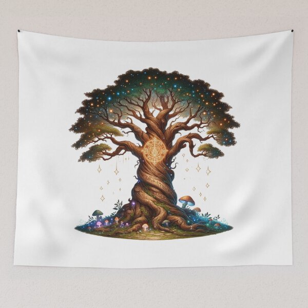 Item preview, Magical Tree | Fantasy | Mystical Forrest designed and sold by ShopCoolStop.