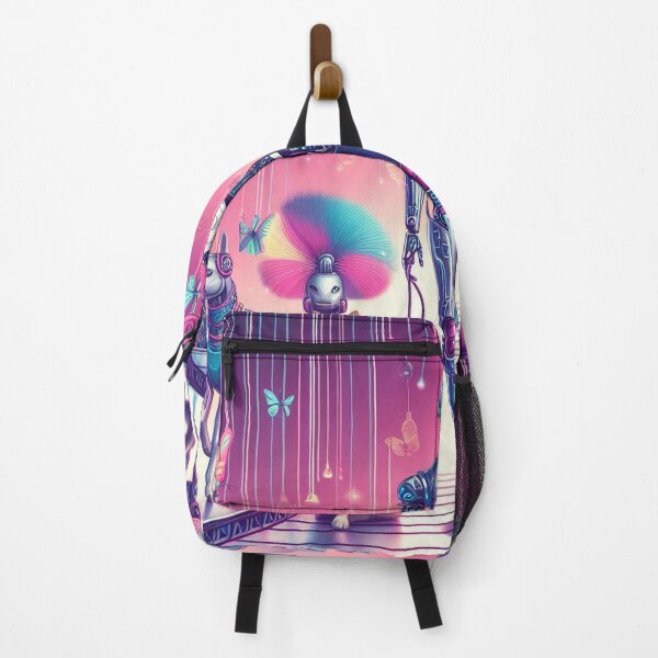 Item preview, Enchanted Cybernetic Realm - A Fusion of Nature and Technology Artwork designed and sold by Wonderall.