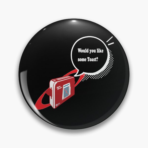 Item preview, Talkie Toaster Would you like some toast Red Dwarf Funny designed and sold by arrowroottees.
