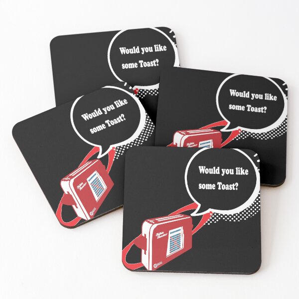 Item preview, Talkie Toaster Would you like some toast Red Dwarf Funny designed and sold by arrowroottees.