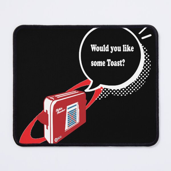 Item preview, Talkie Toaster Would you like some toast Red Dwarf Funny designed and sold by arrowroottees.