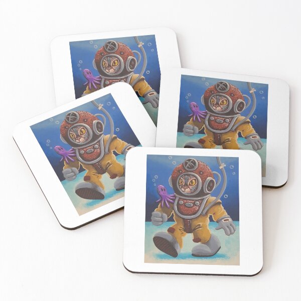 Item preview, Action Cat Ocean designed and sold by Shane Kenning.