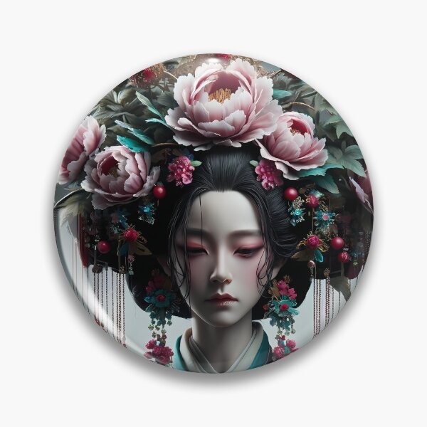 Artikelvorschau, Abstrakte Kunst des chinesischen Kaiserinkostüms entworfen und verkauft von ArtWithoutArt.