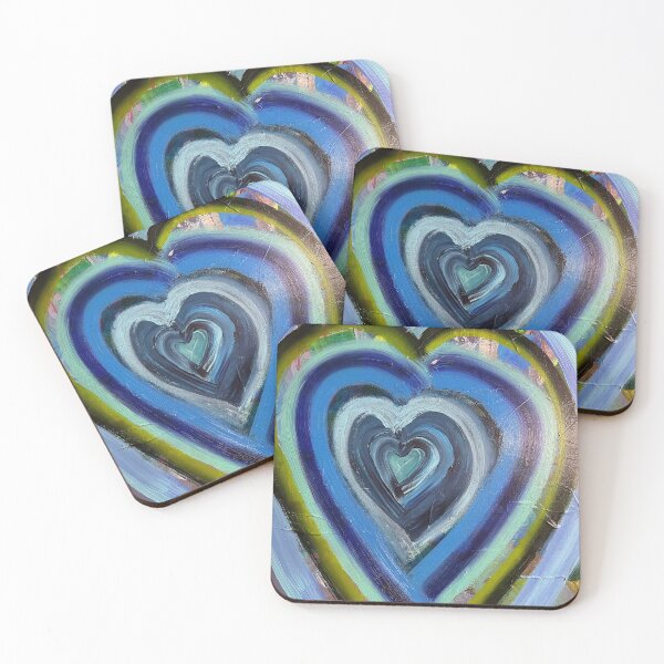 Item preview, Blue heart  designed and sold by LGrocks916.