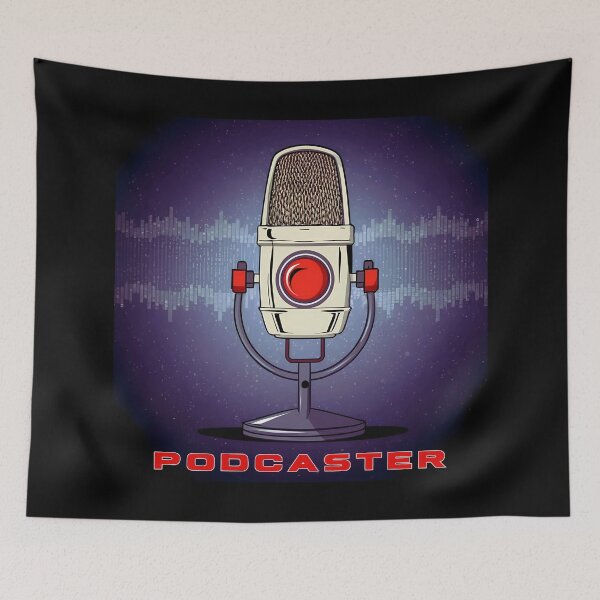 Item preview, Podcaster designed and sold by DaydreamerDzine.