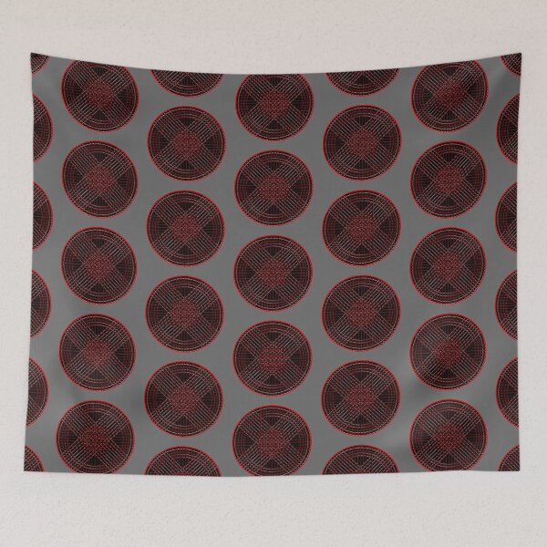 Item preview, circle burst radial pattern geometric design symmetry abstract designed and sold by 4rpixs.