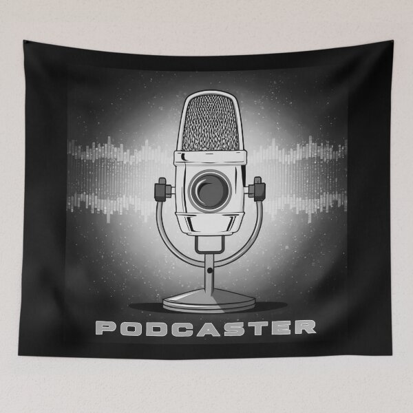 Item preview, Podcaster designed and sold by DaydreamerDzine.