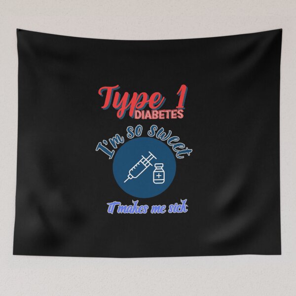 Item preview, Type one diabetes sweet t-shirt designed and sold by THISisIT-eshop.