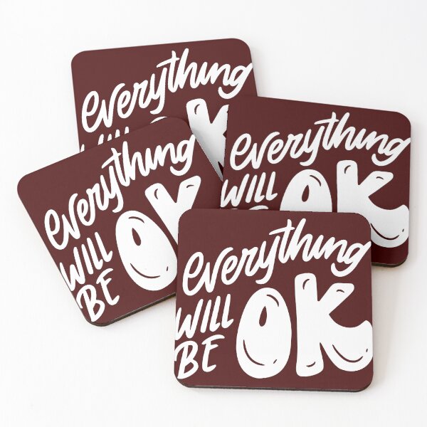 Item preview, Everything Will Be Ok designed and sold by Funky  Fibers.