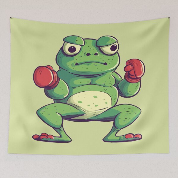 Item preview, Frog Kickboxing designed and sold by Amir Faysal.