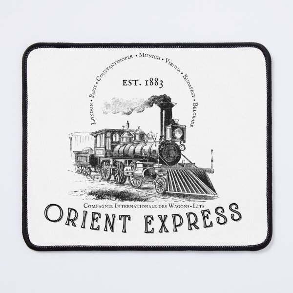 Item preview, Orient Express Train Vintage Advertisement designed and sold by Wyyrmwood.