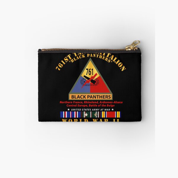 Item preview, Army - 761st Tank Battalion - Black Panthers w SSI Name Tape WWII  EU SVC designed and sold by Military Insignia Products.