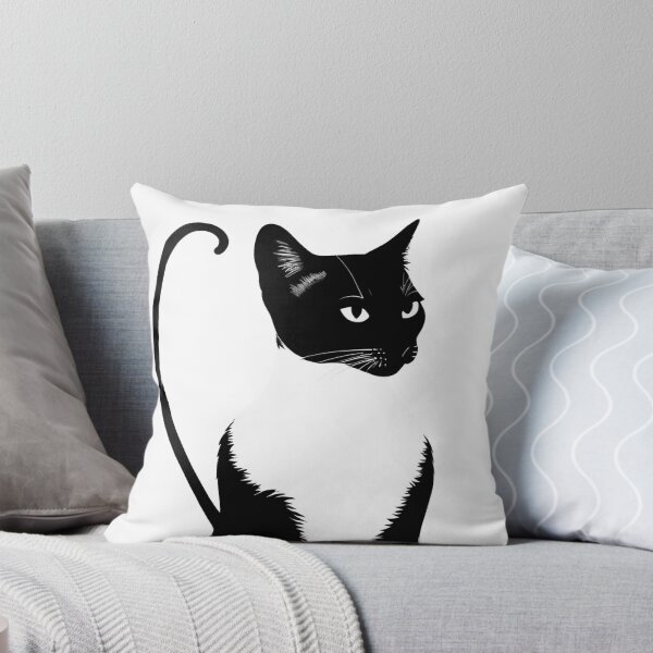Item preview, Black cat designed and sold by Lufka.