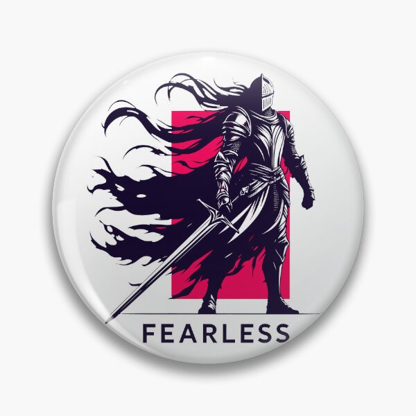 Item preview, The fearless warrior designed and sold by Capizione.