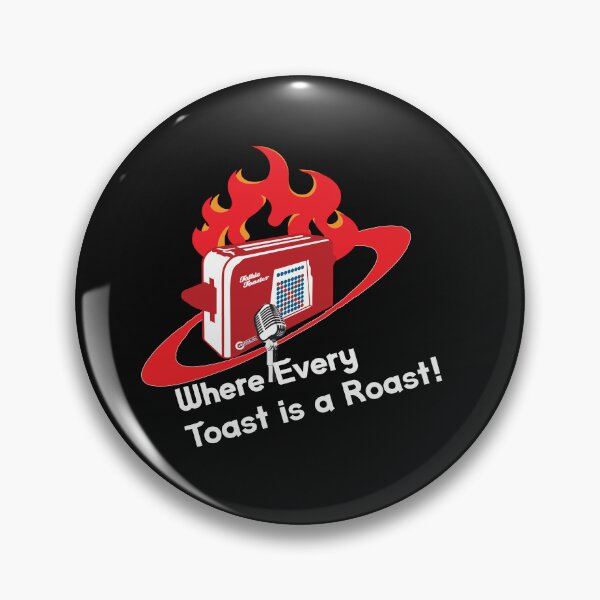 Item preview, Talkie Toaster Every Toast is a Roast Red Dwarf Funny designed and sold by arrowroottees.