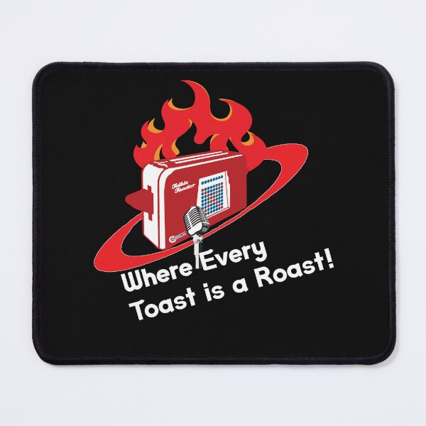 Item preview, Talkie Toaster Every Toast is a Roast Red Dwarf Funny designed and sold by arrowroottees.