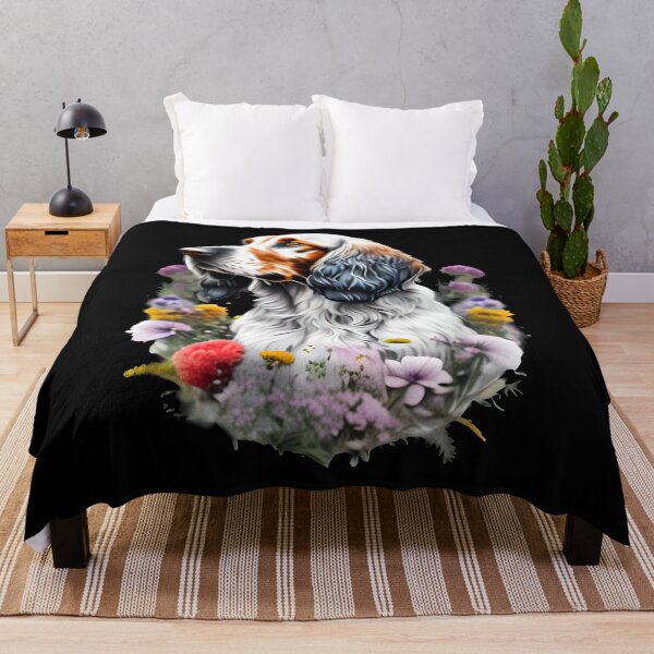 Item preview, Floral Majestic English Setter Dog Illustration designed and sold by Unitepeople.