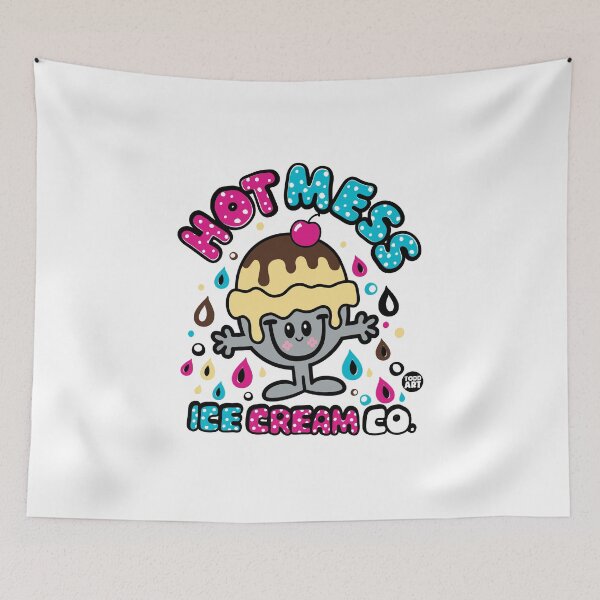Item preview, FUNSHINE - HOT MESS ICE CREAM designed and sold by TODD GOLDMAN.