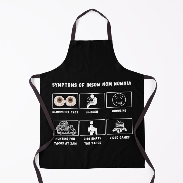 Item preview, Symptoms of Insom nom nomnia designed and sold by BrainArtStudio.