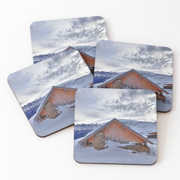 Item preview, Snow-covered hut designed and sold by ChicVoyagePics.
