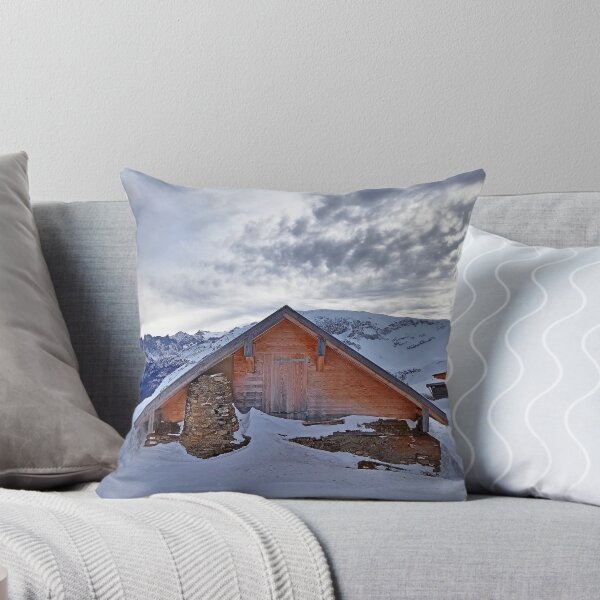 Item preview, Snow-covered hut designed and sold by ChicVoyagePics.
