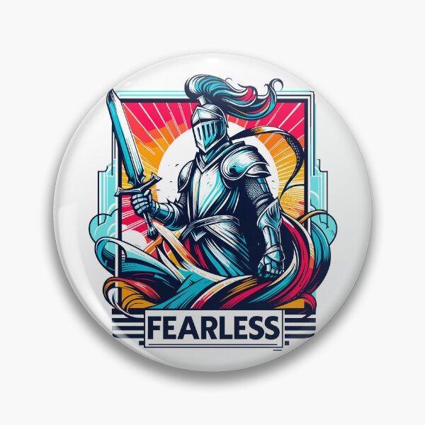 Item preview, The Fearless Warrior 2 designed and sold by Capizione.