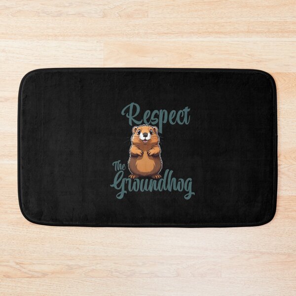Item preview, Respect the Groundhog t-shirt designed and sold by THISisIT-eshop.