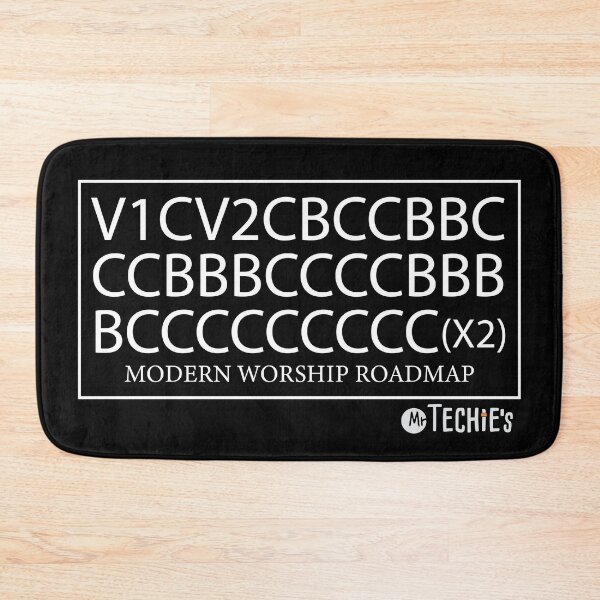 Item preview, Modern Worship Roadmap designed and sold by MrTechies.