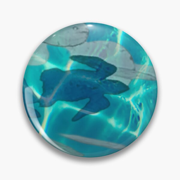 Item preview, Blue Swimming Sea Turtles designed and sold by CHENOARTWORKS.