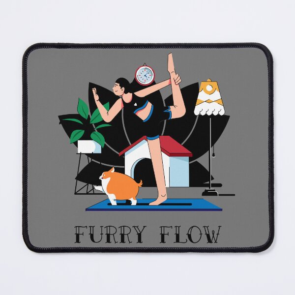 Item preview, Furry Flow Doga Dog Yoga designed and sold by SvenJ94.