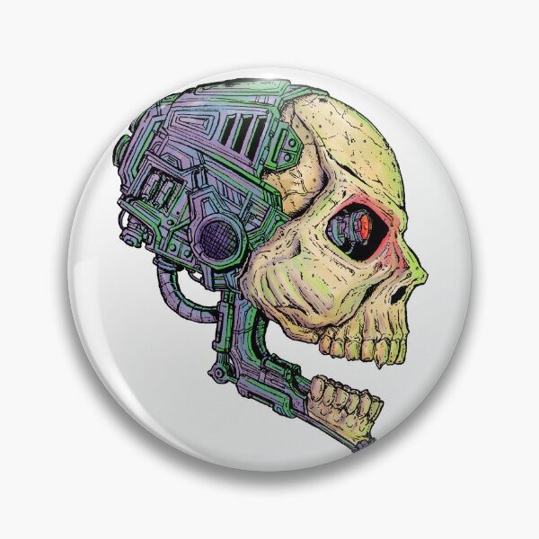 Item preview, Mechanical Skull (color) designed and sold by Art-Goblin.
