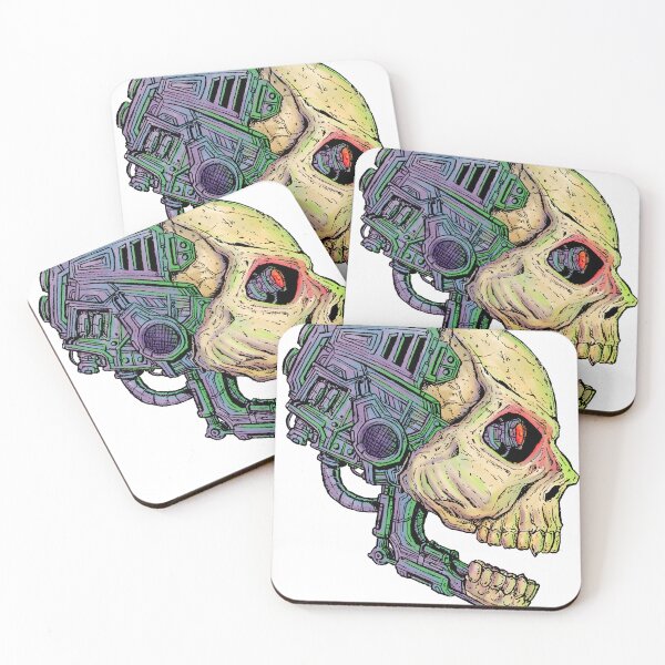 Item preview, Mechanical Skull (color) designed and sold by Art-Goblin.