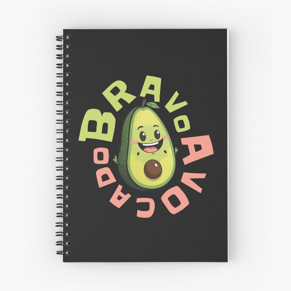 Artikelvorschau, Bravo Avocado - Avocado-Wortspiel entworfen und verkauft von Visual Stimulus.