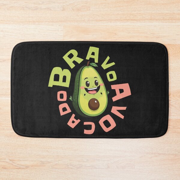 Artikelvorschau, Bravo Avocado - Avocado-Wortspiel entworfen und verkauft von Visual Stimulus.