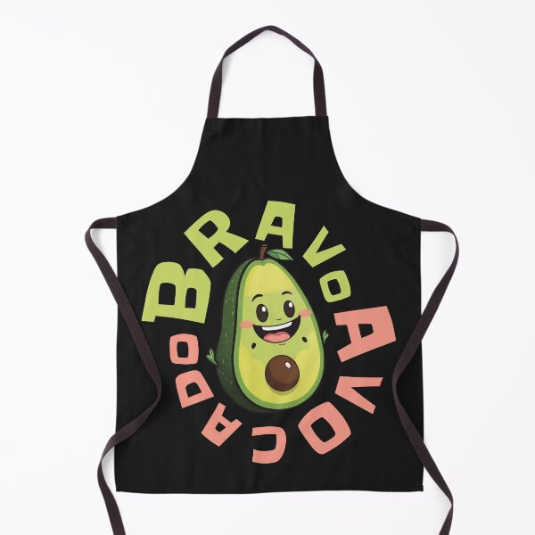 Artikelvorschau, Bravo Avocado - Avocado-Wortspiel entworfen und verkauft von Visual Stimulus.