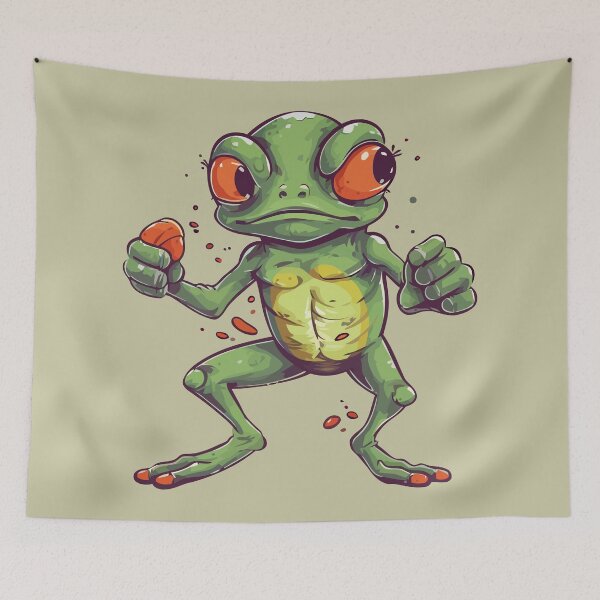 Item preview, Frog Kickboxing designed and sold by Amir Faysal.