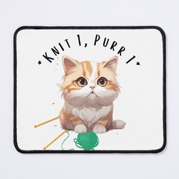 Item preview, Knit 1, Purr 1 ~ Cat Knitting Design designed and sold by cm006j.