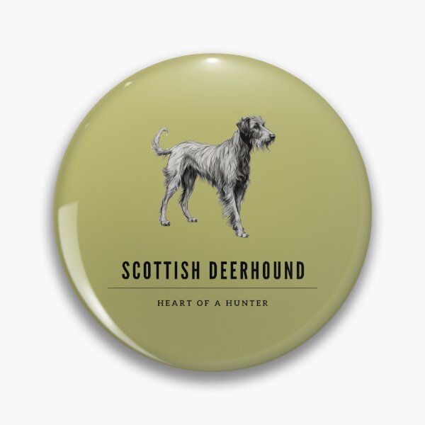 Item preview, Scottish Deerhound Heart of a Hunter designed and sold by Sleek Sketch Studio.