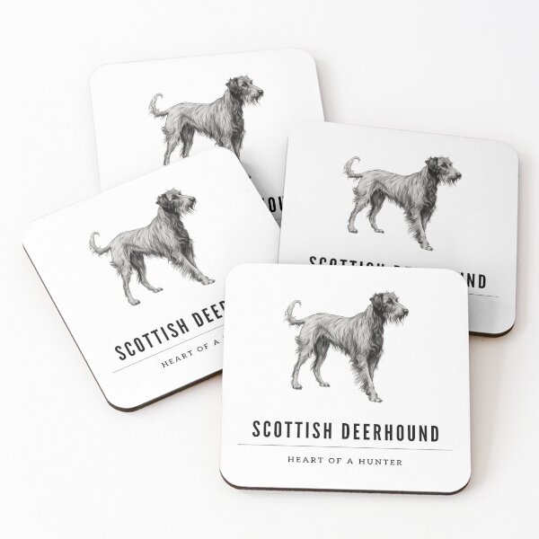 Item preview, Scottish Deerhound Heart of a Hunter designed and sold by Sleek Sketch Studio.