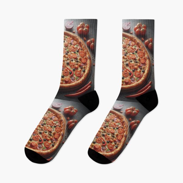 Item preview, Pizza with All Kinds of Ingredients around designed and sold by Gaborai.
