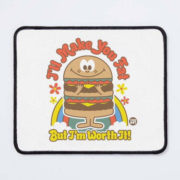 Item preview, FUNSHINE - I'LL MAKE YOU FAT BURGER designed and sold by TODD GOLDMAN.
