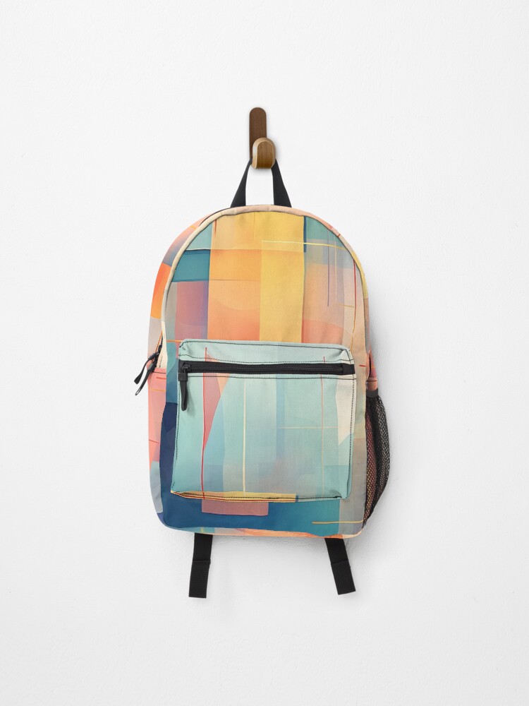 Thumbnail 1 of 3, Backpack, Spectrum Squares designed and sold by RxU3.